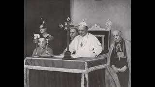 Pope Pius XI the first Pope on radio Allocution Irradiée Starr 78 1931 [upl. by Na316]