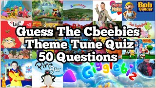 Guess The Cbeebies Theme Song Quiz  50 Questions Early 2000s  2010s [upl. by Alanson]