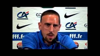 Franck Ribéry parle aux français eten français lolflv [upl. by Hujsak]