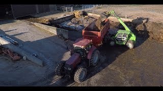 Transport de fumier 2019 GoProDrone [upl. by Kcirdek332]