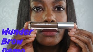 WunderBrow Demo  Black Brown [upl. by Hyman]