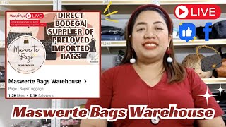 Maswerte Bags Warehouse  Starting Business [upl. by Skcirdnek]