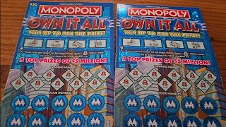 PA lottery Monopoly tickets [upl. by Bauer]