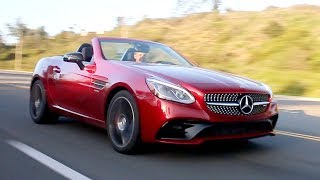 2017 MercedesBenz SLC  Review and Road Test [upl. by Itsyrk]