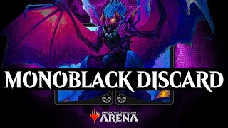 🌚🌚🌚 REACHED MYTHIC WITH A NEW MONOBLACK DISCARD  MTG Arena  Standard  The Lost Caverns of Ixalan [upl. by Airotahs]