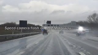 The Shocking Truth About Speed Camera Flashes on M62 Motorway [upl. by Ivey]