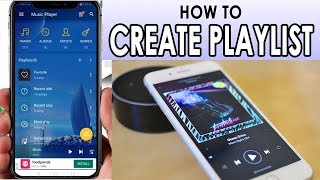 How To Create A New FullyOrganized Playlist Android Phone [upl. by Sihonn]