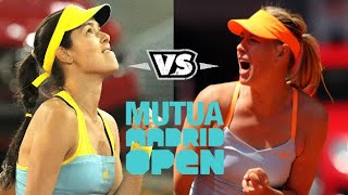 Sharapova vs Ivanovic ● 2013 Madrid SF Highlights [upl. by Akeemahs933]