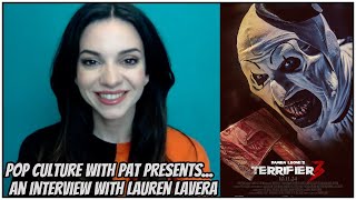 Lauren LaVera Talks Terrifier 3 Ending Final Girls Fighting Art The Clown Vicky  MORE SPOILERS [upl. by Querida]