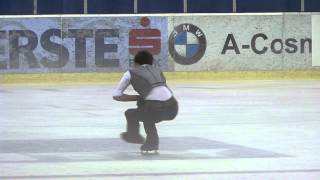 ISU 2014 Jr Grand Prix Ljubljana Men Short Program Dmitri ALIEV RUS [upl. by Geralda697]