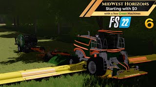 FS22 Midwest Horizons Trying to build a farm starting with 0  Ep6 [upl. by Aicre]