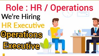 HR Job Vacancy  Hiring for Operation Role  How to Become HR  HR Career  HR Generalist Vacancy [upl. by Edea]