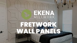 Revamp Your Space with PVC Fretwork Wall Panels [upl. by Terrej]