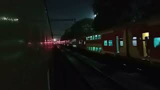 Railway Rush Karnavati Express amp Double Decker Express Overtaking Ranakpur Express [upl. by Trebo]