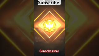 New season grandmaster rank 💯 csyoutubeshorts viaralshort grandmaster freefire subscribers [upl. by Billen820]