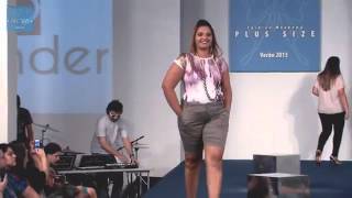 Moda Plus Size Lunender Verão 2013  FWPS YouTube [upl. by Norrad105]