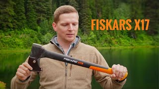 Fiskars X17 Splitting Axe  Review [upl. by Braun]