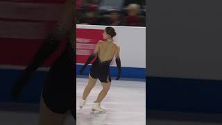 World Champion Kaori Sakamoto takes the SkateCanada International Title GPFigure FigureSkating [upl. by Anaej54]