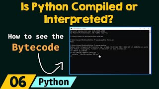 Is Python Compiled or Interpreted [upl. by Sualocin]