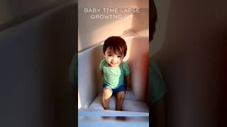 Baby time Lapse Growing up I saw in Tiktok I was so amaze in this 😱 Boy Version growingup [upl. by Vivienne]