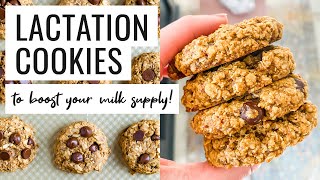 Lactation Cookies to boost your milk supply [upl. by Martreb]