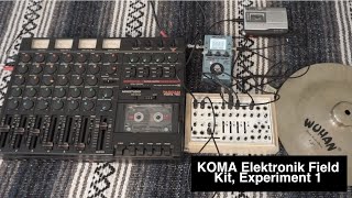 KOMA Elektronik Field Kit  Experiment 1 6720 [upl. by Lhok]