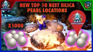 The Top 10 Best Silica Pearl Locations on Ark Survival Ascended [upl. by Aisanat]