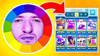 😨🎨Ich lasse FARBEN MEIN DECK BAUEN und verzweifle  Clash Royale Deutsch [upl. by Duffie]