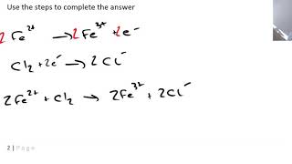 Constructing Redox equations [upl. by Hooper]