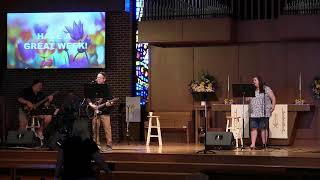 Lititz UMC Contemporary Service 42824 [upl. by Addiel]