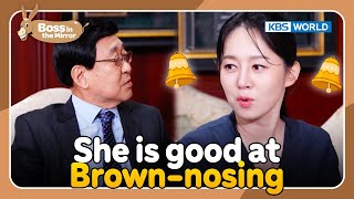 She is good at Brownnosing😍 Boss in the Mirror  2731  KBS WORLD TV 240928 [upl. by Alegna158]