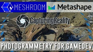 Photogrammetry For GameDev Meshroom vs Metashape vs RealityCapture [upl. by Nay144]