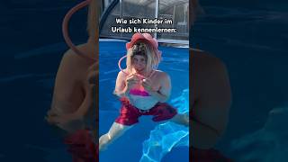 Typisch Kinder  wenn sie sich im Urlaub kennenlernen😂 itsofficialmarco [upl. by Osswald656]