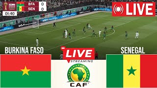 🔴 EN DIRECT  Burkina Faso vs Sénégal  Éliminatoires de la Coupe dAfrique des Nations [upl. by Ray894]