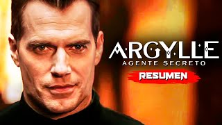 ARGYLLE Agente Secreto 2024  Resumen en 10 Minutos [upl. by Tony]