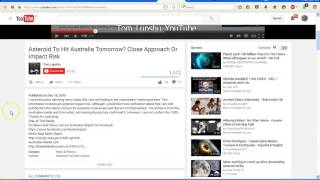 ALERT Asteroid To Hit Australia Tomorrow Tom Lupshu [upl. by Ursas169]