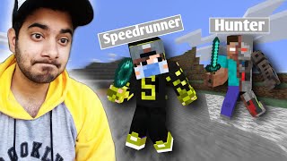 Minecraft Manhunt with Worlds best Hunter YesSmartyPie VS FalanaG [upl. by Ilahtan]