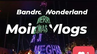 bandra Carter Road  happy new year vlog  bandra Wonderland [upl. by Anilesor]