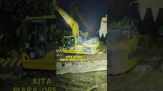 apsen ketua Moving unit excavator excavatoramphibi [upl. by Neliac]