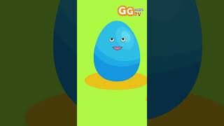 Color Fun with Egg Surprise shorts surpriseeggs learningvideos colors [upl. by Nosrac579]