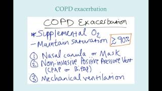 COPD Exacerbation  CRASH Medical Review Series [upl. by Josselyn]