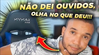 Review MYMAX MX5  CADEIRA GAMER BARATA Vale Realmente a Pena [upl. by Alyos]