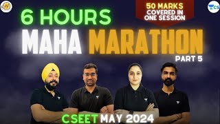 CSEET Maha Marathon For May 24 Part5 unacademy cseet companysecretary amitvohralawclasses [upl. by Bendicta]