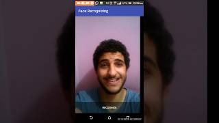 OpenCV Face Recognition  Android [upl. by Harlene]