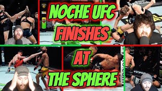 MMA GURU Reacts To The BEST KNOCKOUTS From UFC 306 Fighters [upl. by Zaller308]