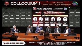 COLLOQUIUM1I AM SECURE 2024 JUNE 13PANEL DISCUSSION 2 topic Airgap Security [upl. by Ynobe889]