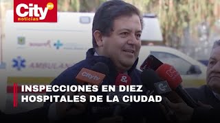 Control a hospitales en Bogotá revela fallas críticas en salud pública  CityTv [upl. by Aisilef102]