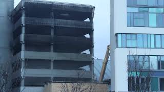 Demolition of the ACC Car Park in Liverpool [upl. by Halli]