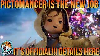 FFXIV New Job  PICTOMANCER DETAILS FFXIV Tokyo Fanfest [upl. by Alaunnoif]