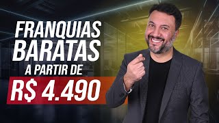 MELHORES FRANQUIAS PARA INVESTIR EM 2024  FRANQUIAS BARATAS [upl. by Mason275]